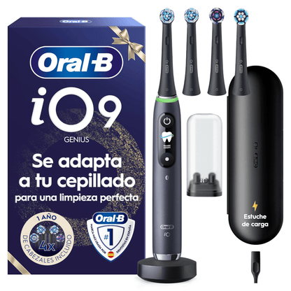 Oral-B iO 9 Cepillo de Dientes Eléctrico 4 Cabezales