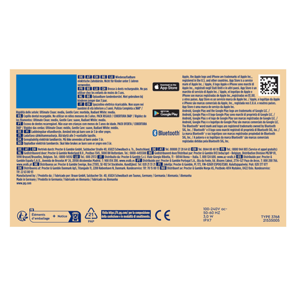 Oral-B iO 9 Cepillo de Dientes Eléctrico 4 Cabezales