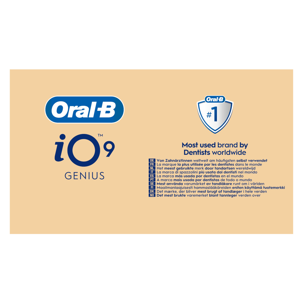 Oral-B iO 9 Cepillo de Dientes Eléctrico 4 Cabezales