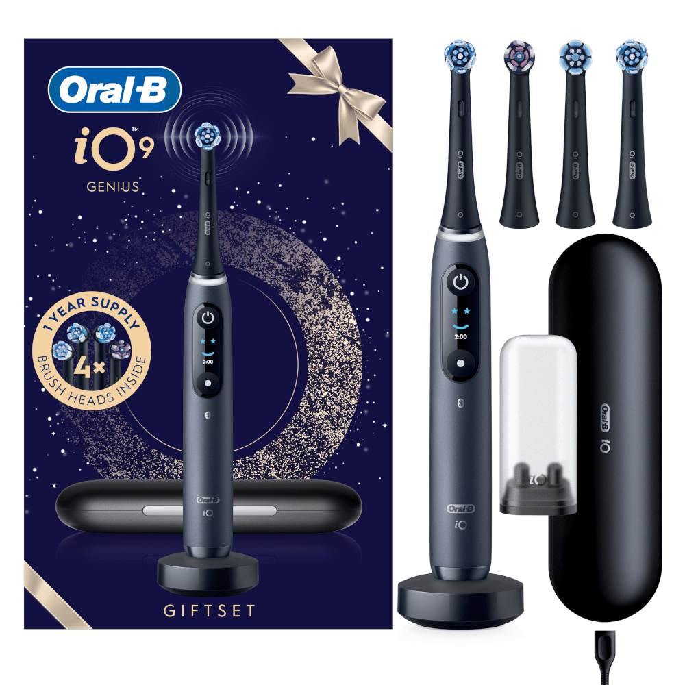 Oral-B iO 9 Cepillo de Dientes Eléctrico 4 Cabezales
