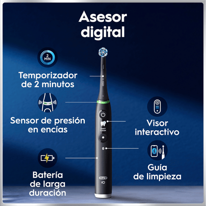 Oral-B iO 6 Cepillo De Dientes Eléctrico 4 Cabezales