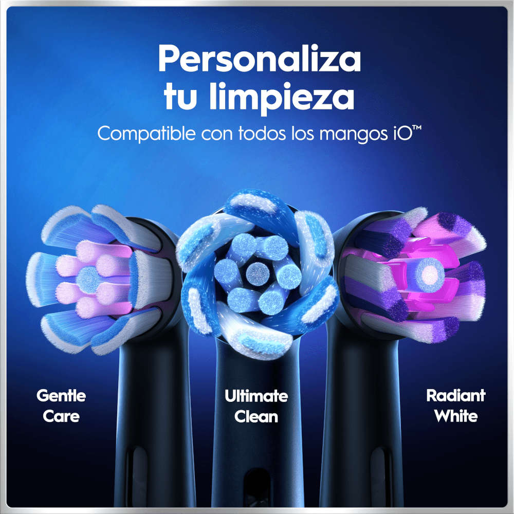 Oral-B iO 6 Cepillo De Dientes Eléctrico 4 Cabezales