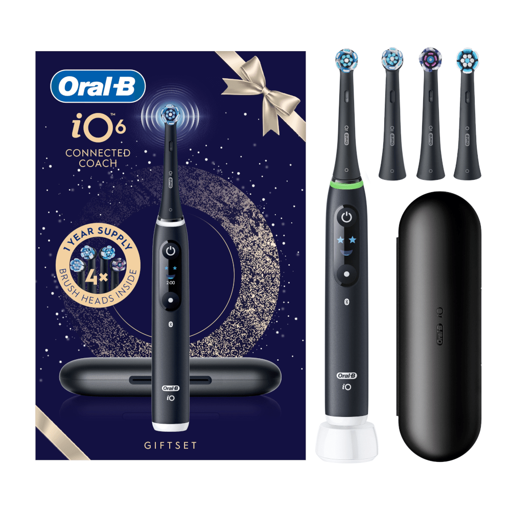Oral-B iO 6 Cepillo De Dientes Eléctrico 4 Cabezales