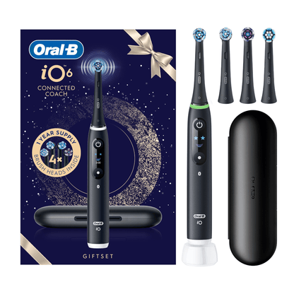 Oral-B iO 6 Cepillo De Dientes Eléctrico 4 Cabezales