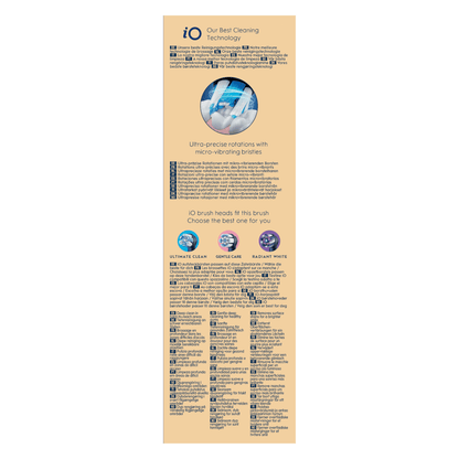 Oral-B iO 6 Cepillo De Dientes Eléctrico 4 Cabezales