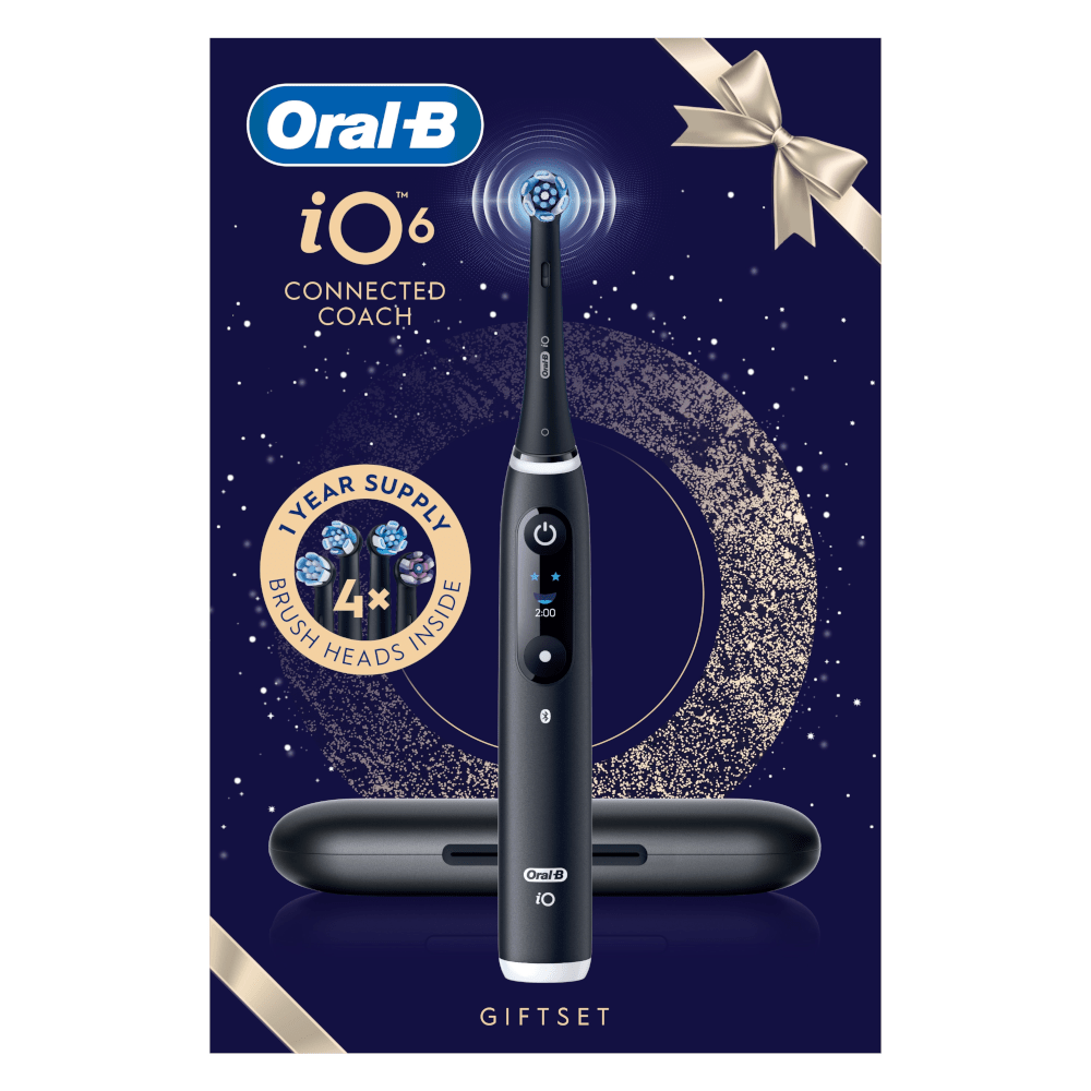 Oral-B iO 6 Cepillo De Dientes Eléctrico 4 Cabezales