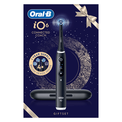 Oral-B iO 6 Cepillo De Dientes Eléctrico 4 Cabezales