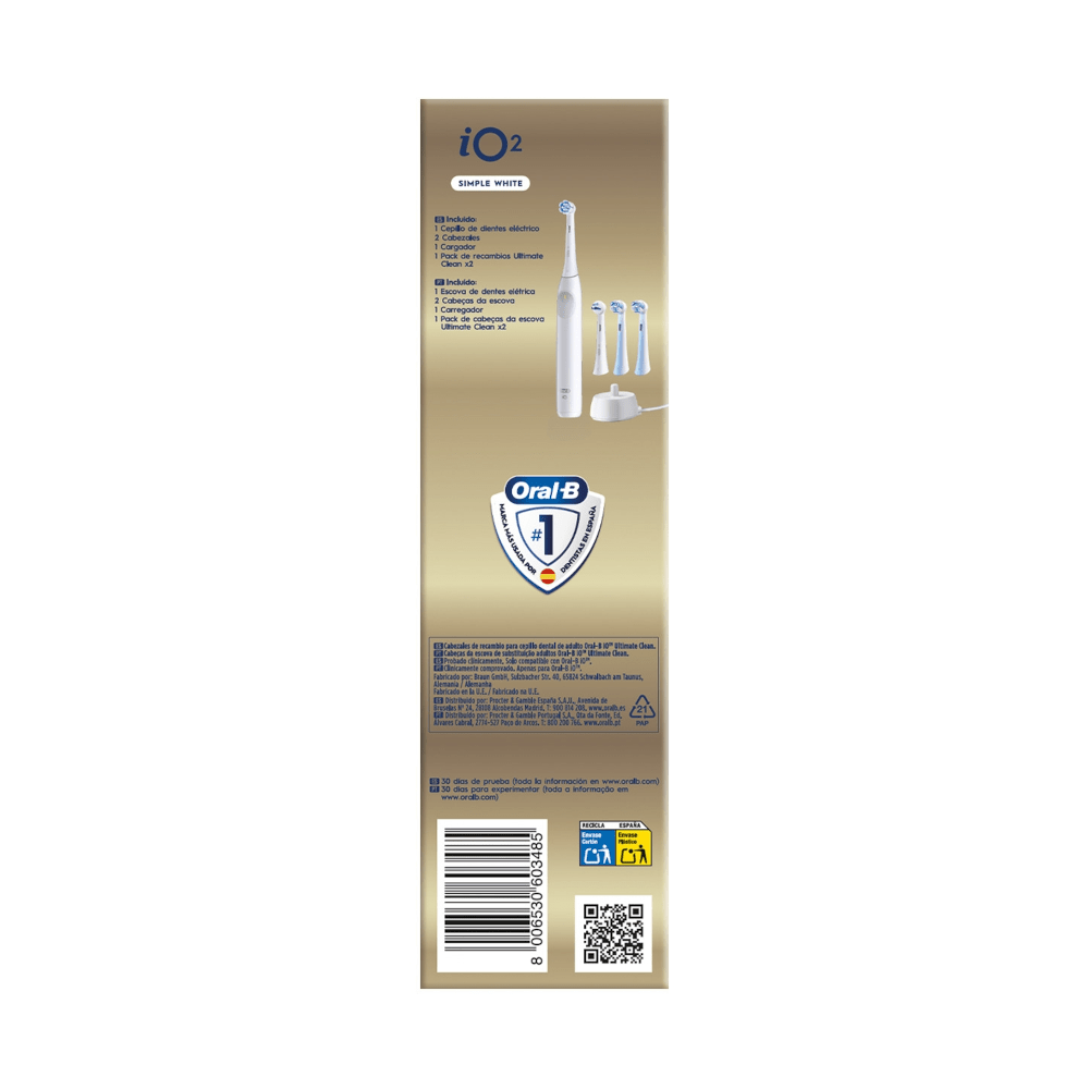 Oral-B iO 2 Cepillo de Dientes Eléctrico Regalo