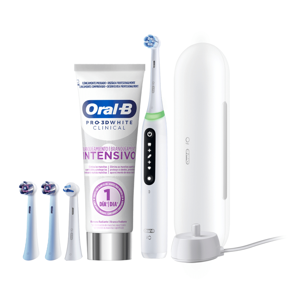 Oral-B iO 5 Cepillo de dientes eléctrico 4 cabezales Pack Regalo