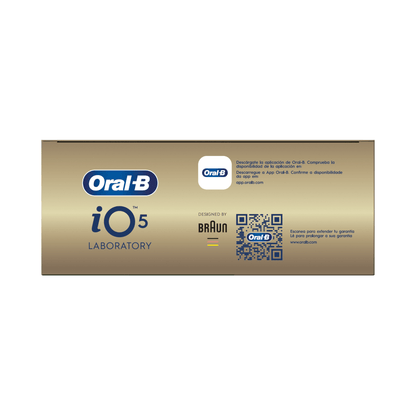 Oral-B iO 5 Cepillo de dientes eléctrico 4 cabezales Pack Regalo