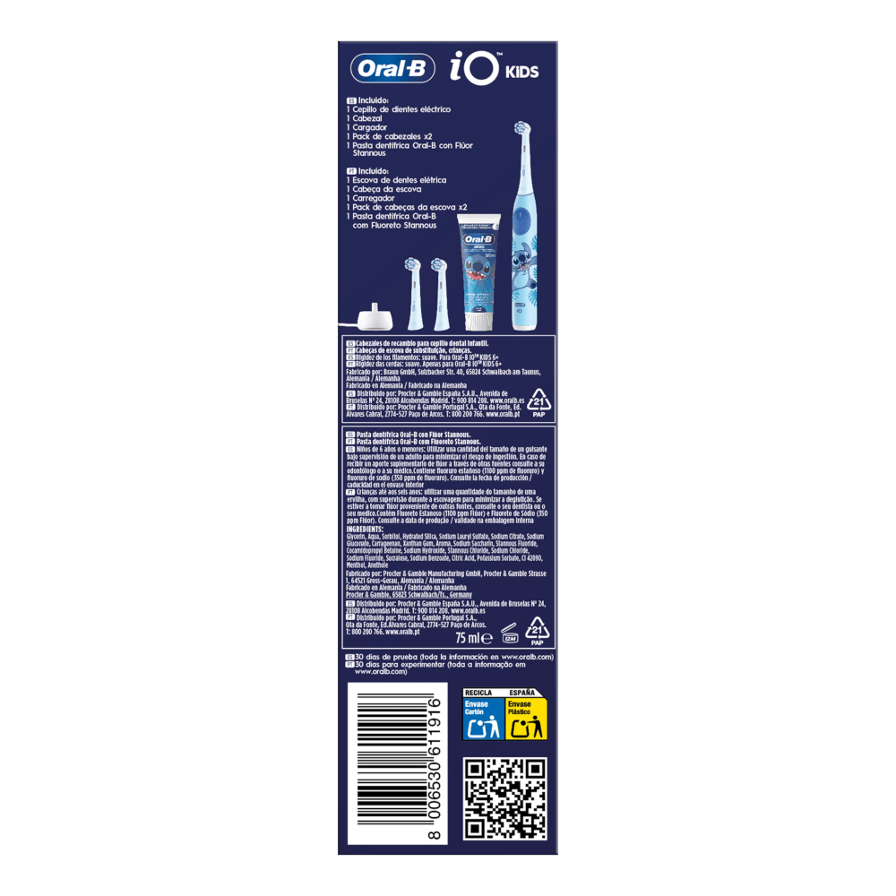 Oral-B iO Kids Disney Stitch Cepillo Eléctrico