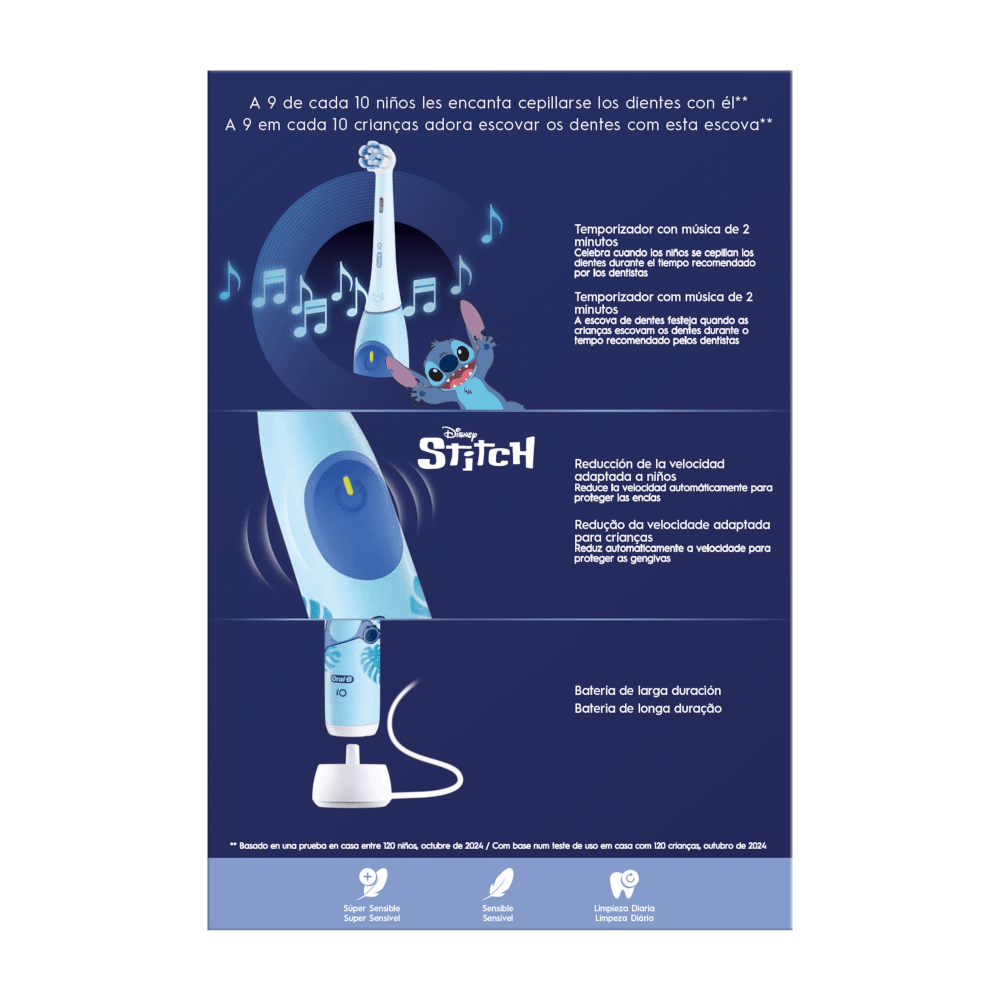 Oral-B iO Kids Disney Stitch Cepillo Eléctrico