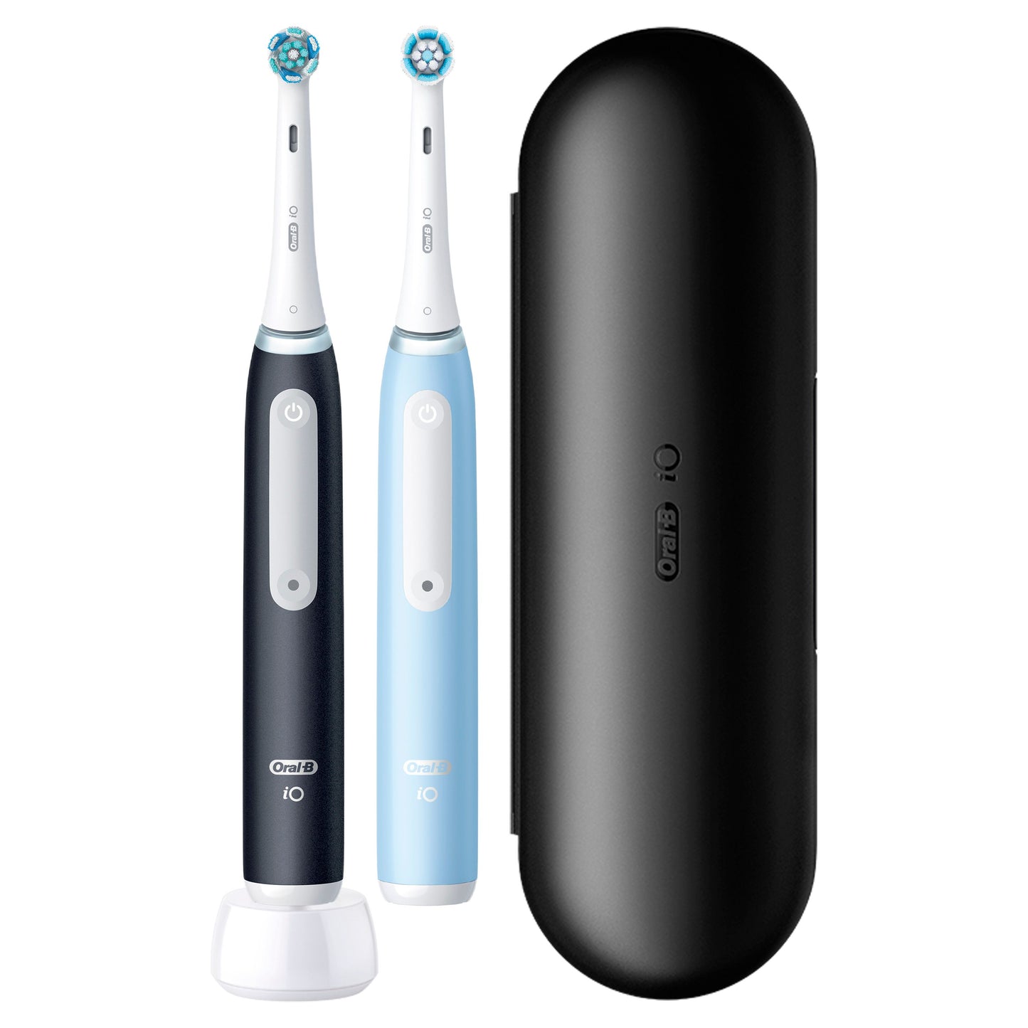 Oral-B iO Series 3 Escova de Dentes Eléctrica Preto / Azul 2 peças