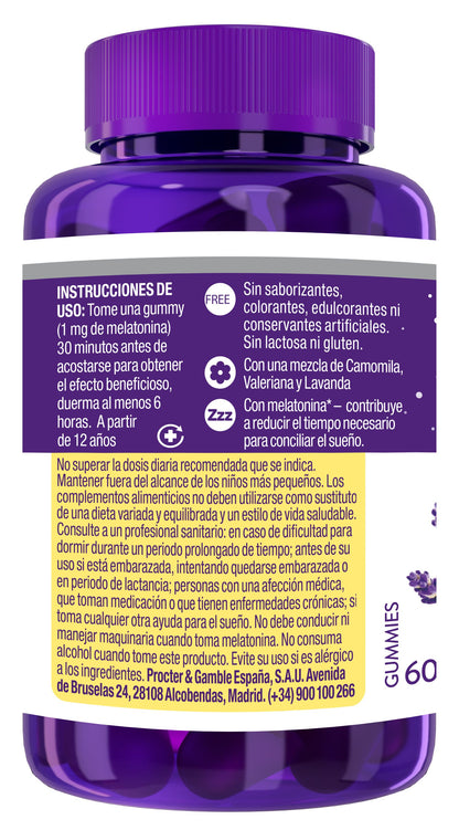 ZzzQuil Natura Melatonina Gusto Mango E Banana 60 Caramelle Gommose