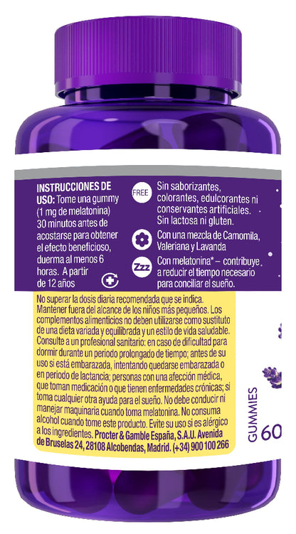 ZzzQuil Sueño Melatonina 3x60 Gummies Mango & Plátano