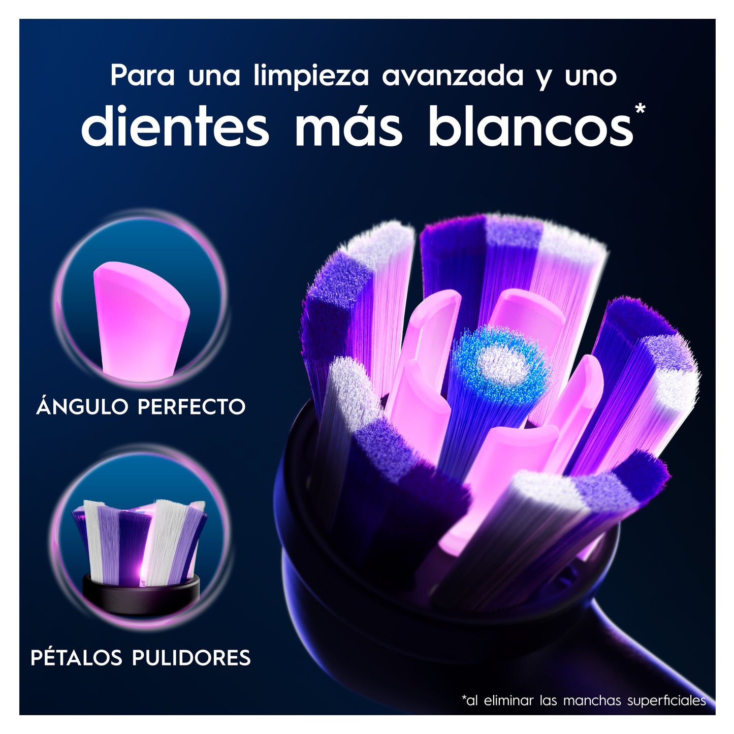 Oral-B iO Radiant White Cabezal de Reemplazo 4 uds