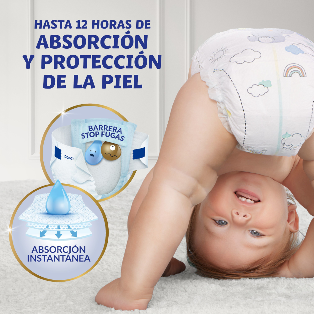 Dodot Sensitive Extra-Jumbo Pack Talla 3+ - 56 uds.
