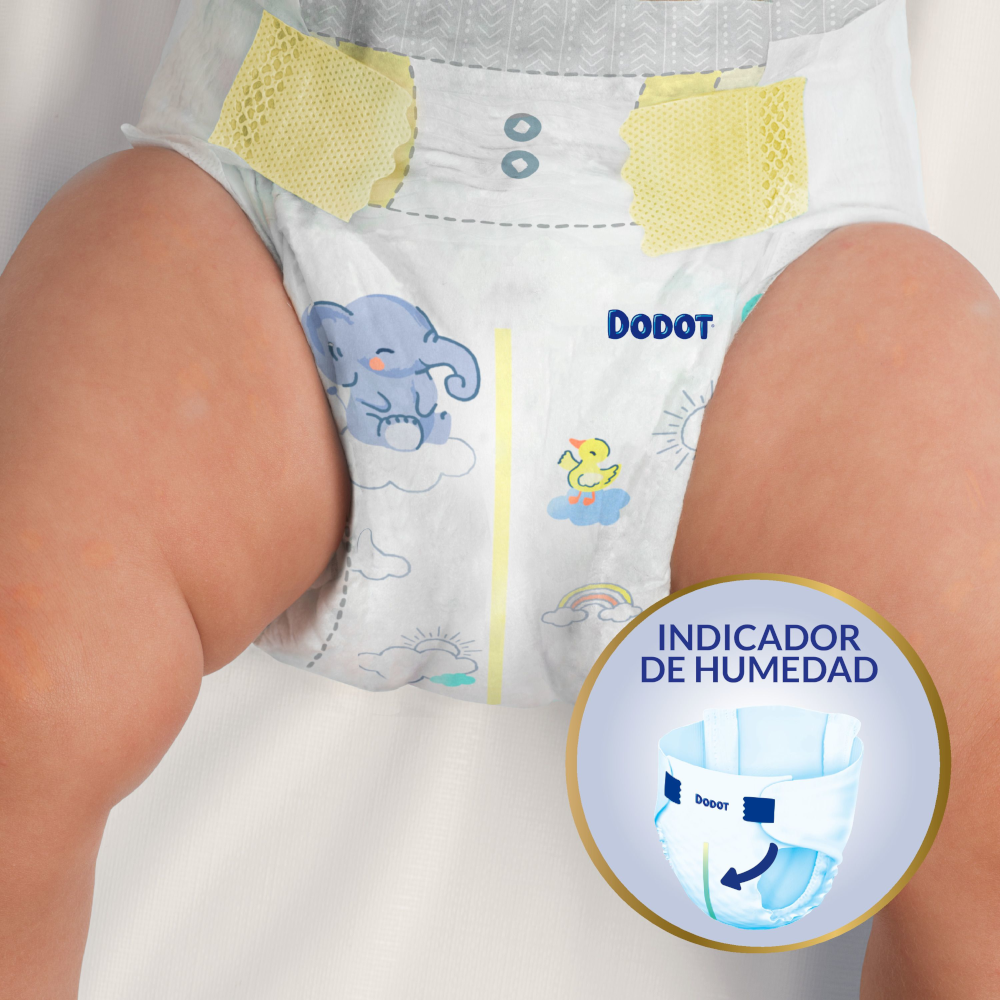 Dodot Sensitive Extra-Jumbo Pack Talla 3+ - 56 uds.