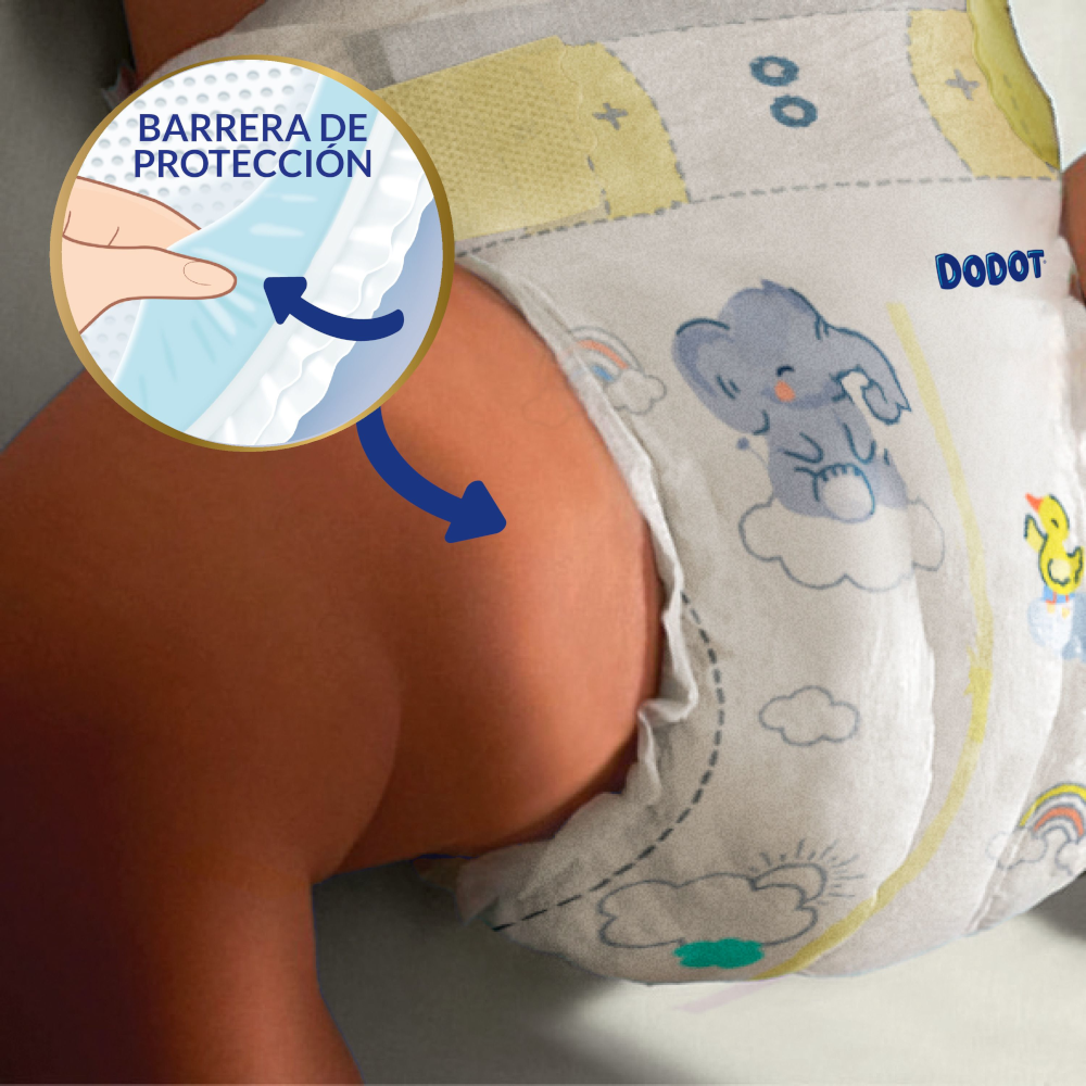 Dodot Sensitive Extra-Jumbo Pack Talla 3+ - 56 uds.