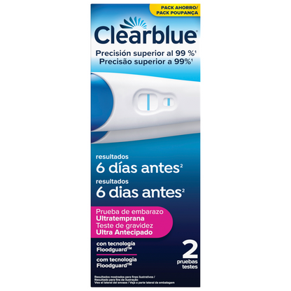 Clearblue Test Embarazo Analógico Detección Temprana 2 Uds