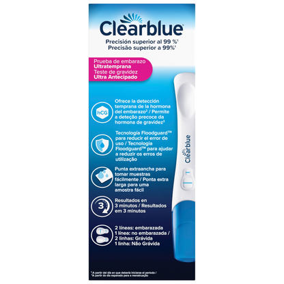 Clearblue Test Embarazo Analógico Detección Temprana 2 Uds