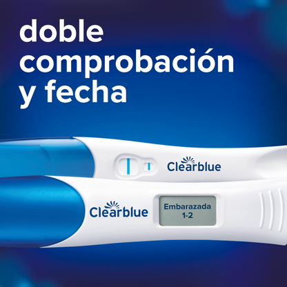 Clearblue Test Embarazo Pack Digital Semanas + Analógico Detección Temprana