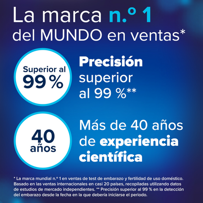 Clearblue Test Embarazo Pack Digital Semanas + Analógico Detección Temprana