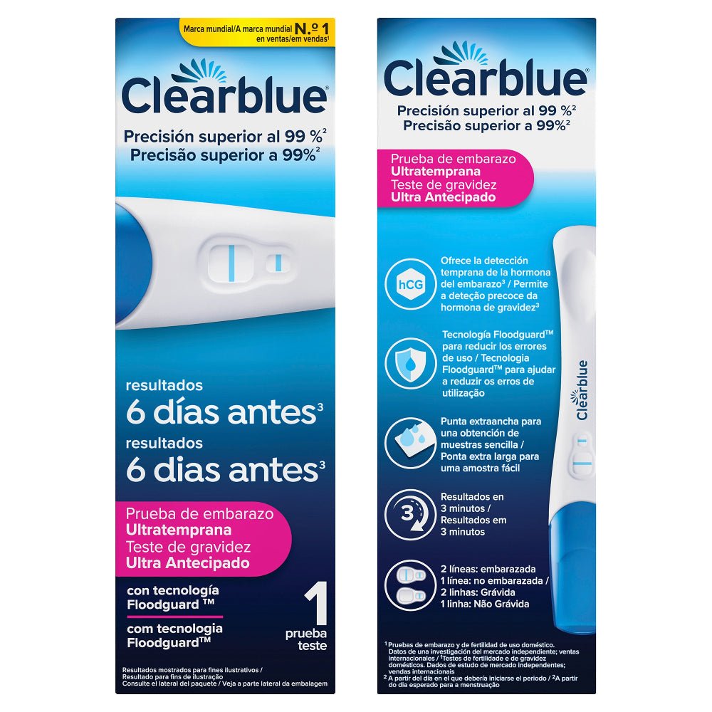 Test di gravidanza analogico Clearblue - rilevamento ultraprima, 1 unità