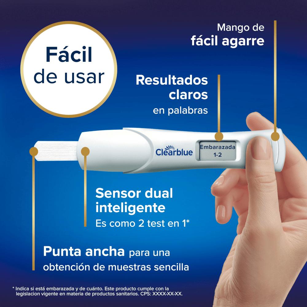 Clearblue Test di Gravidanza Digitale con Indicatore delle Settimane 1 Prova