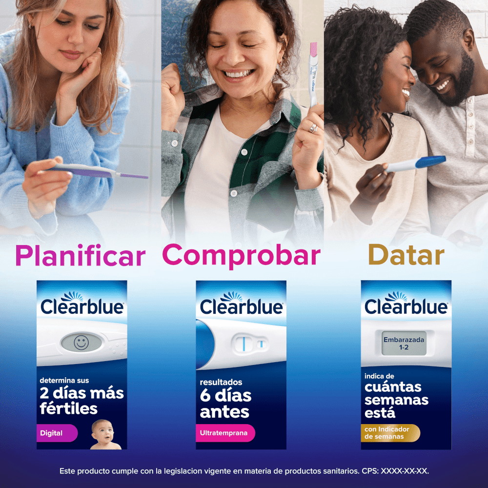Clearblue Test di Gravidanza Digitale con Indicatore delle Settimane 1 Prova