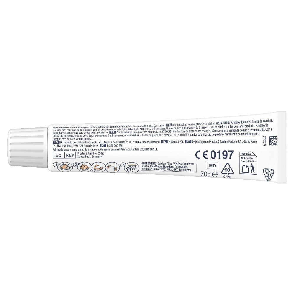 KUKIDENT Pro Complete Sabor Neutro Triplo 3x70 g