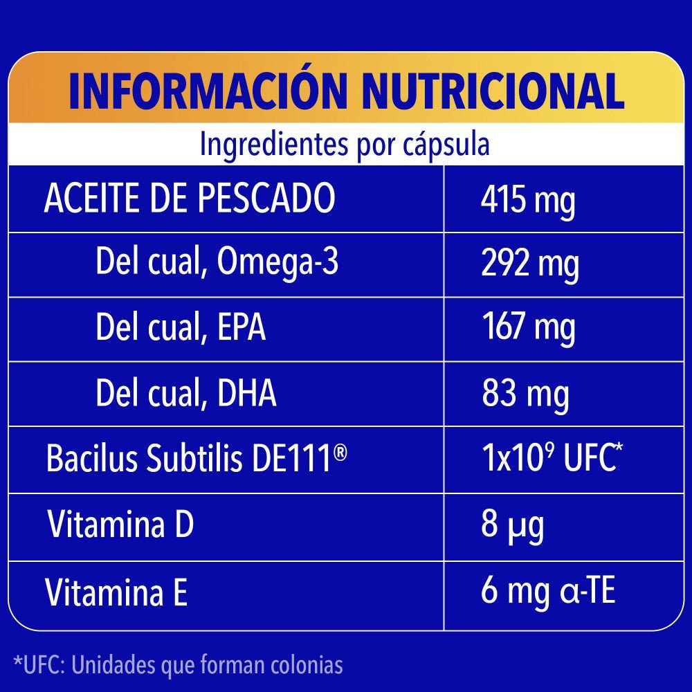 Bion3 Multi & Omega-3 30 + 30 cápsulas