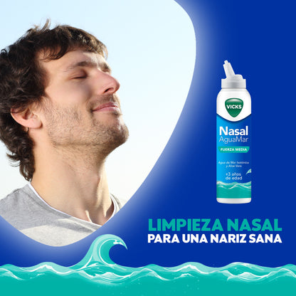 Vicks Nasal Aguamar Spray Nasal 120ml