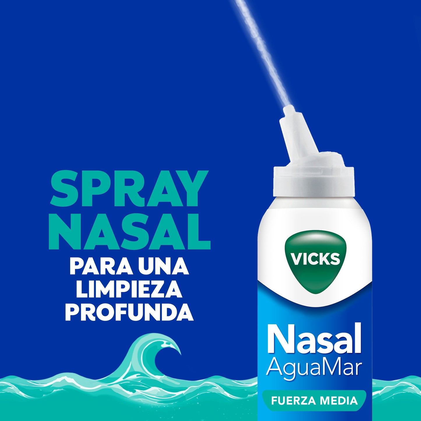 Vicks Nasal Aguamar Spray Nasal 120ml