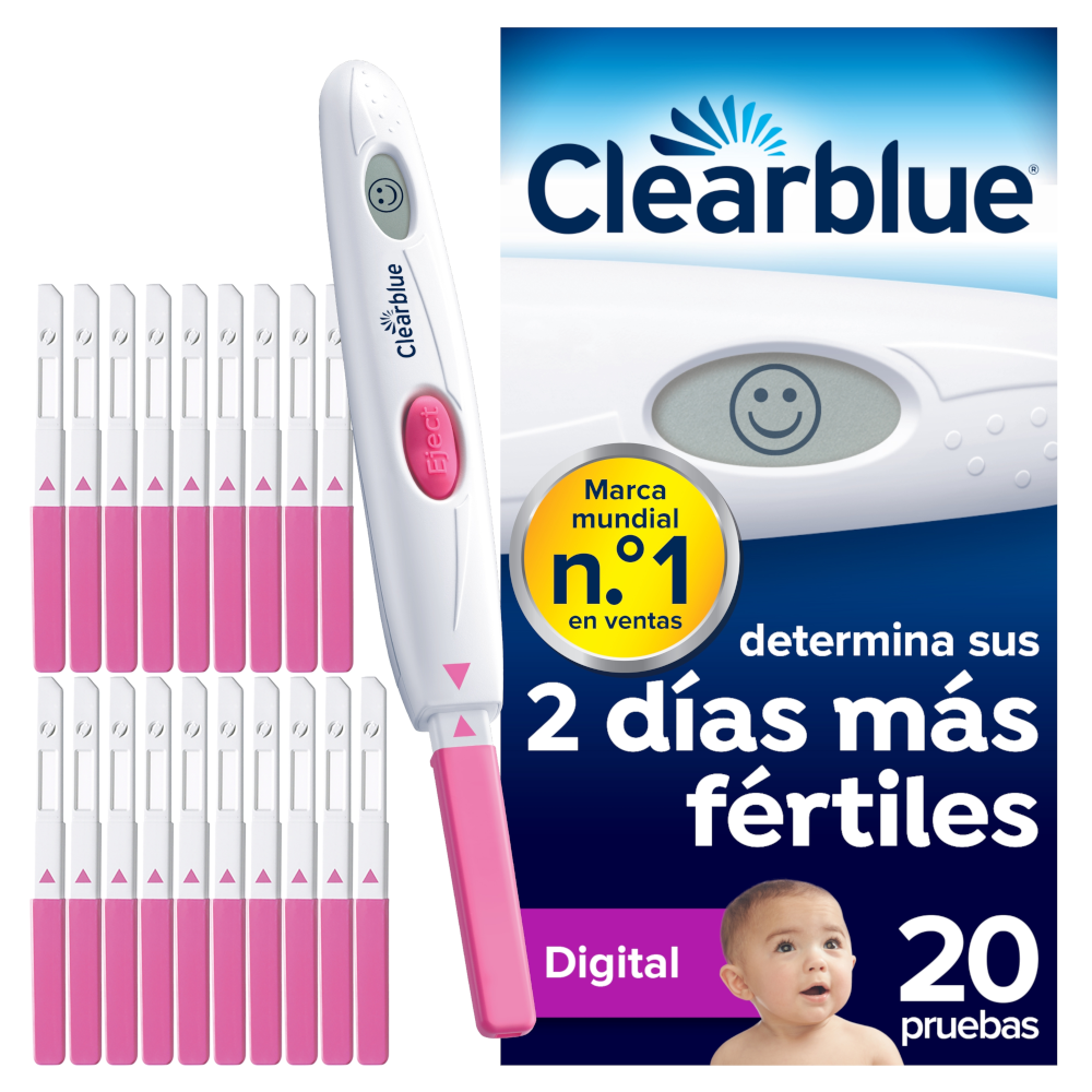 Clearblue Test Ovulación 20 varillas