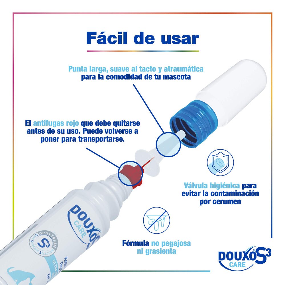 Douxo S3 Care Ear Limpador de Ouvidos 60ml