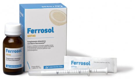 Ferrosol Integratore Ferro Gocce 30 ml + Bustina 1,9 g