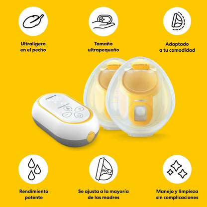 Medela Sacaleches Freestyle Mini Hf Doble