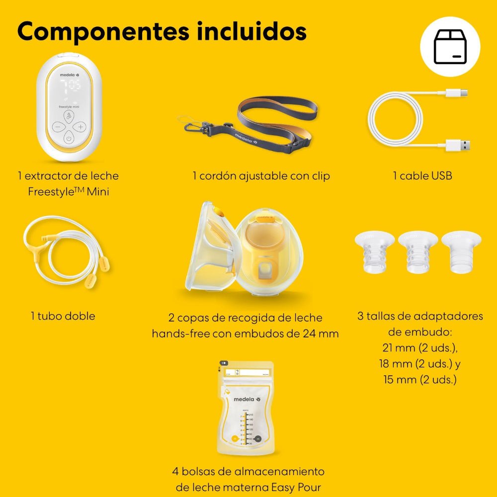 Medela Sacaleches Freestyle Mini Hf Doble