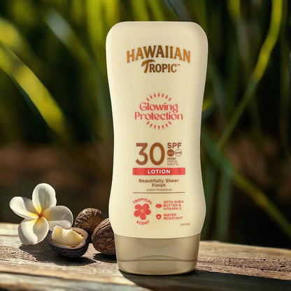 Hawaiian Tropic Glowing Protection Ultra Radiance Sun Lotion Spf30 180 ml