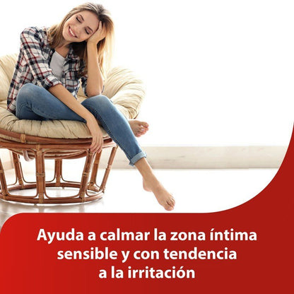 GINECANESCALM Duplo Gel Higiene Íntima Calmante 2x200ml-3
