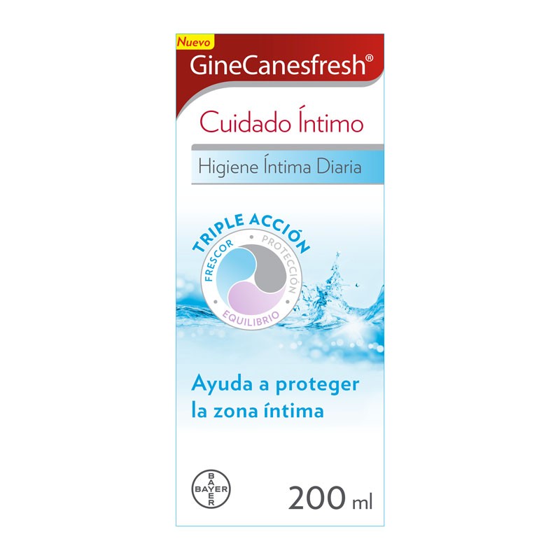 GineCanesFresh Gel de Higiene Íntima Diaria 200ml-1