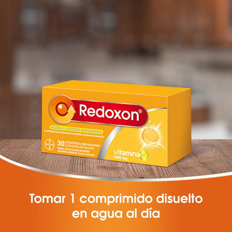 REDOXON Vitamina C Limón 30 Comprimidos Efervescentes-3