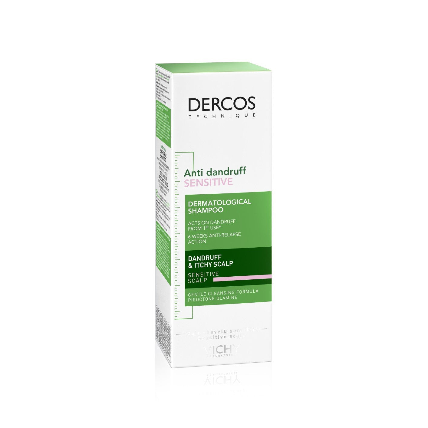 VICHY Dercos Champú Anticaspa Sensitive 200ml-4