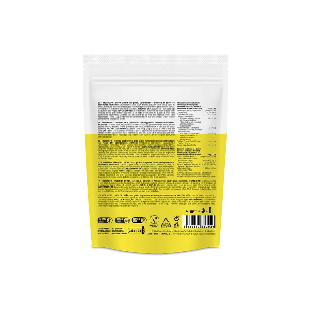 226ERS Hydrazero Drink Lemon 225g