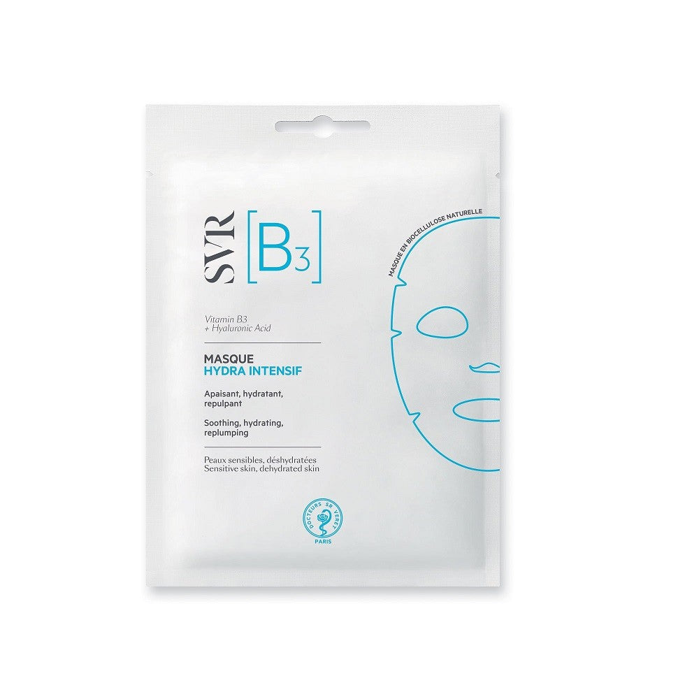 SVR B3 Mascarilla Hydra Intensiva Calmante Rehidratante de Biocelulosa-1