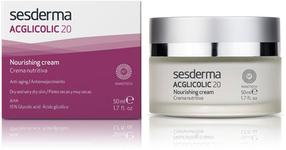 SESDERMA Acglicolic 20 Crema Nutritiva Antiedad 50ml-1