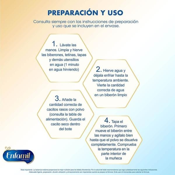 Enfamil 2 Pack 4x800gr Premium Complete Leche Infantil de Continuación-7