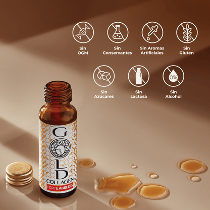 Gold Collagen Forte Ageless 10 frascos 50 ml