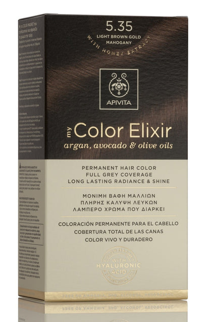 APIVITA Tinte 5.35 Castaño Claro Dorado Caoba My Color Elixir-1